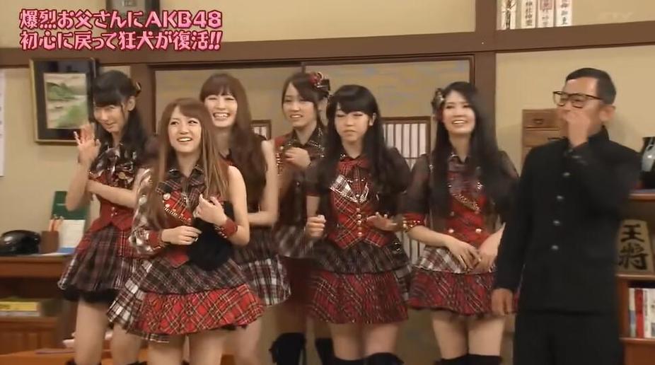 AKB48女团惊险体验《爆裂老爹》力量